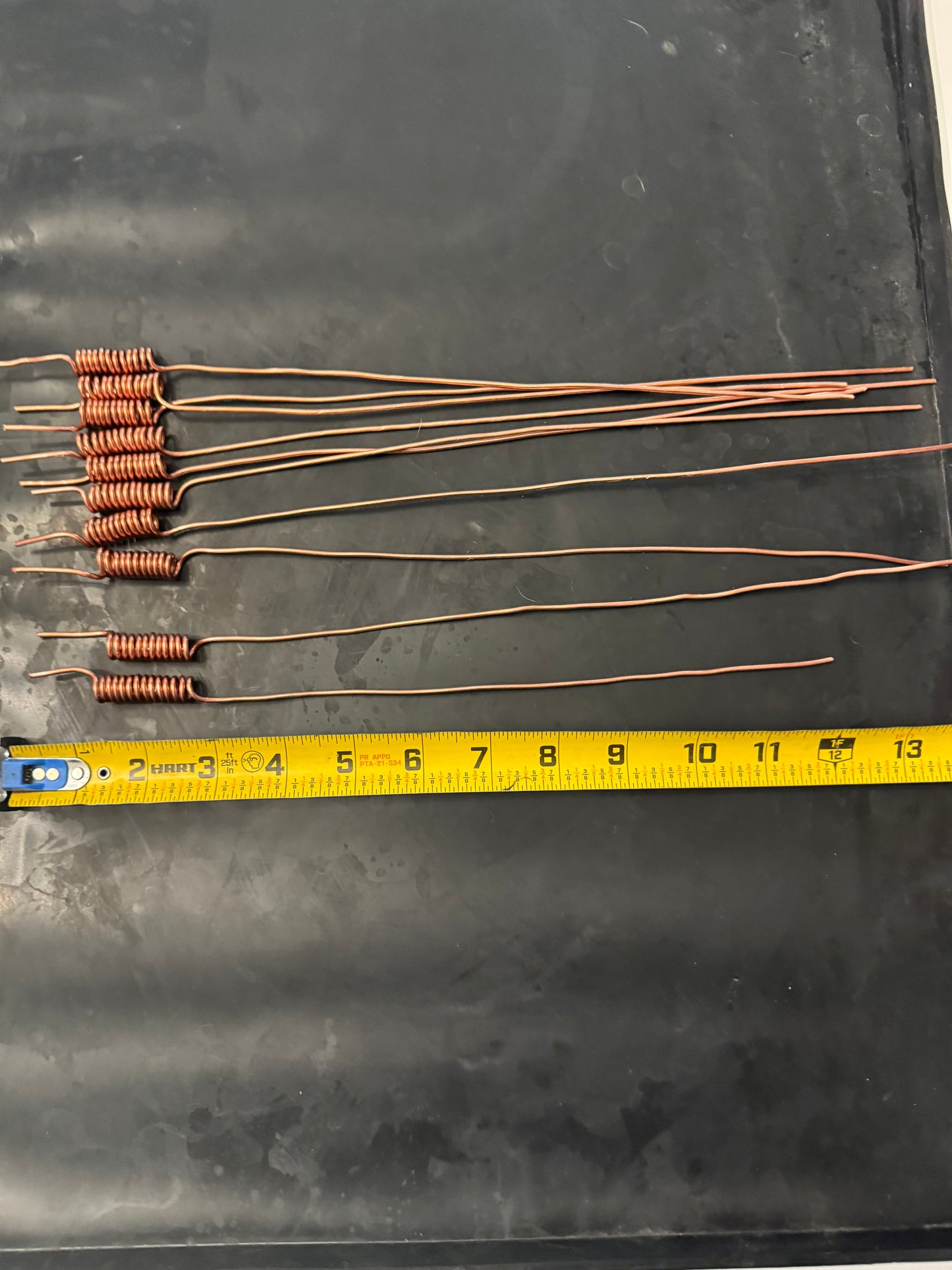 1 Electroculture Heavy Duty Copper Antenna  12g AWG Solid  12" Length